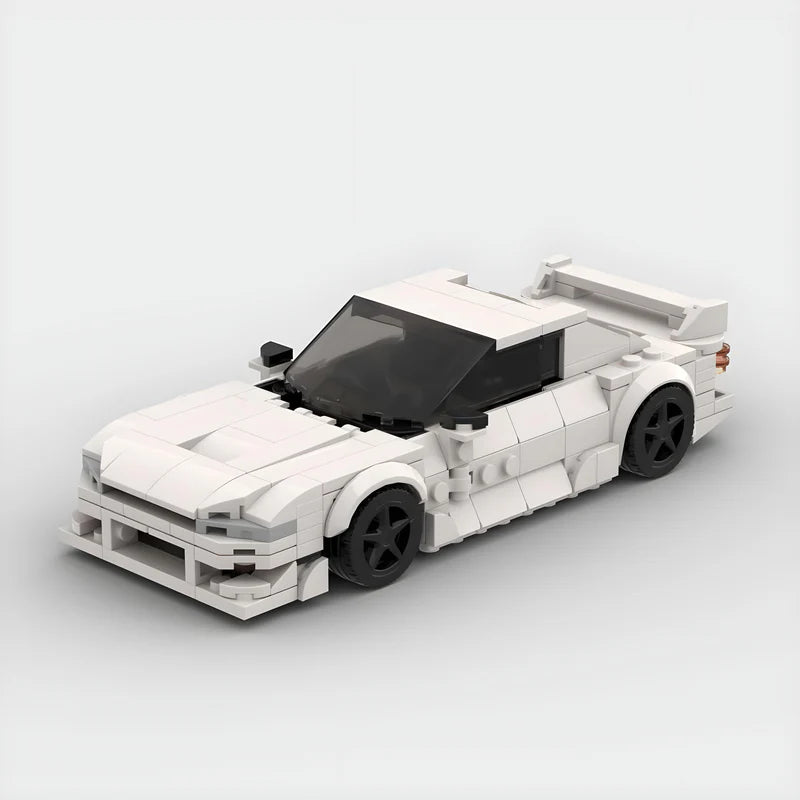Nissan Silvia S14|Grey Car Lego | Brick Whips