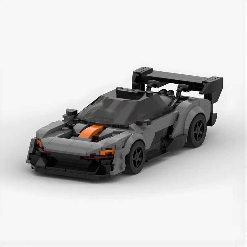 McLaren Senna GTR|Grey Car Lego | Brick Whips