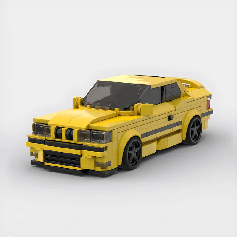 BMW M3 E36|Yellow Car Lego | Brick Whips