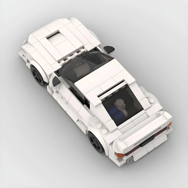 Nissan Silvia S14|Grey Car Lego | Brick Whips