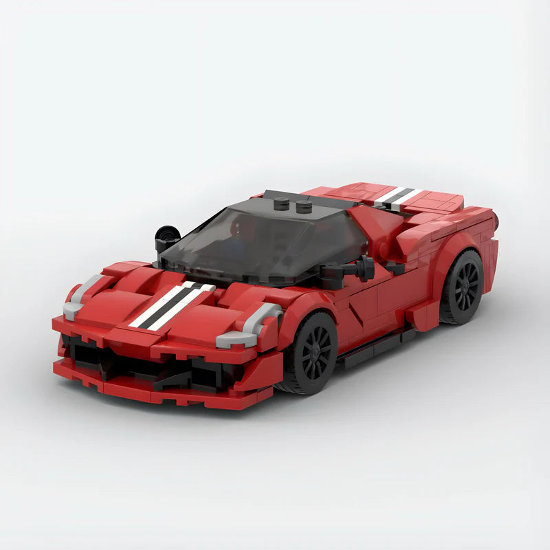 Ferrari 488 Pista Car Lego | Brick Whips