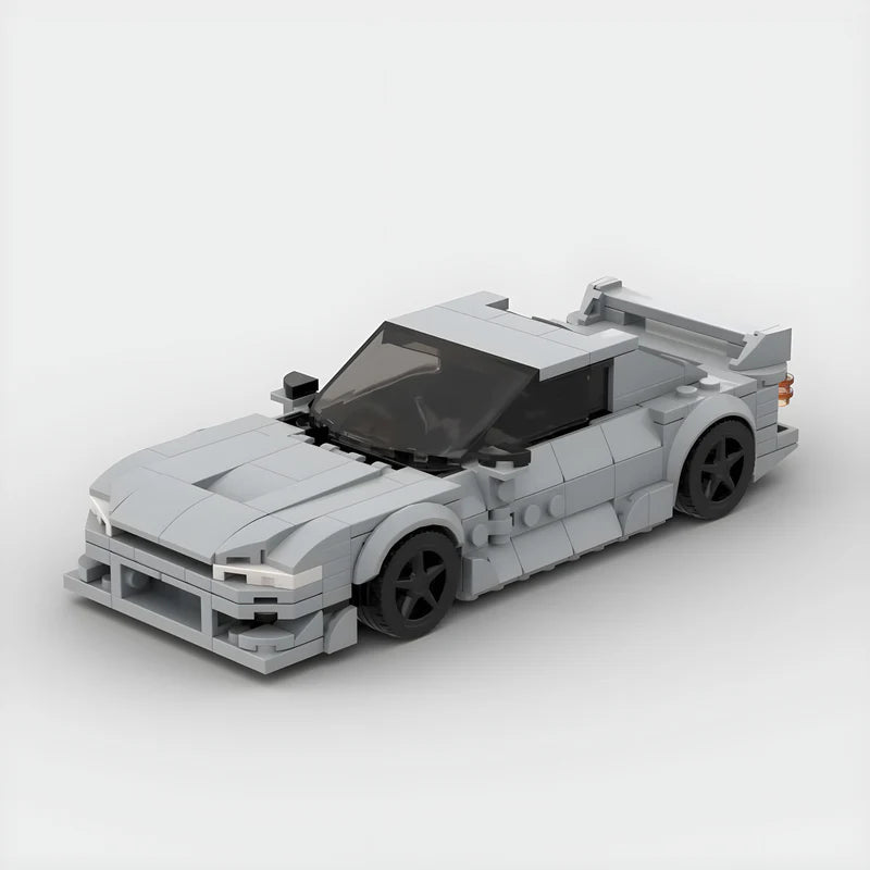 Nissan Silvia S14|Grey Car Lego | Brick Whips