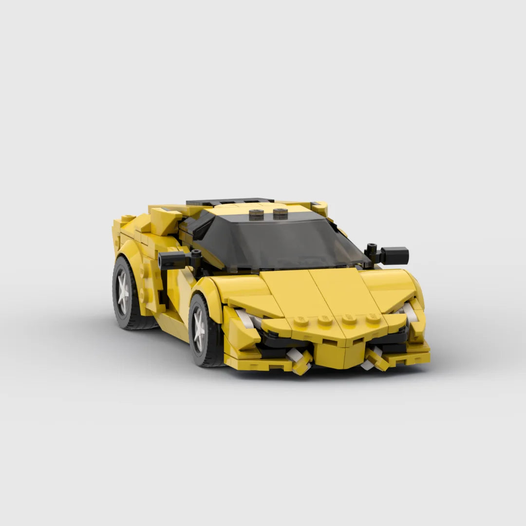 Lamborghini Aventador|Black Car Lego | Brick Whips