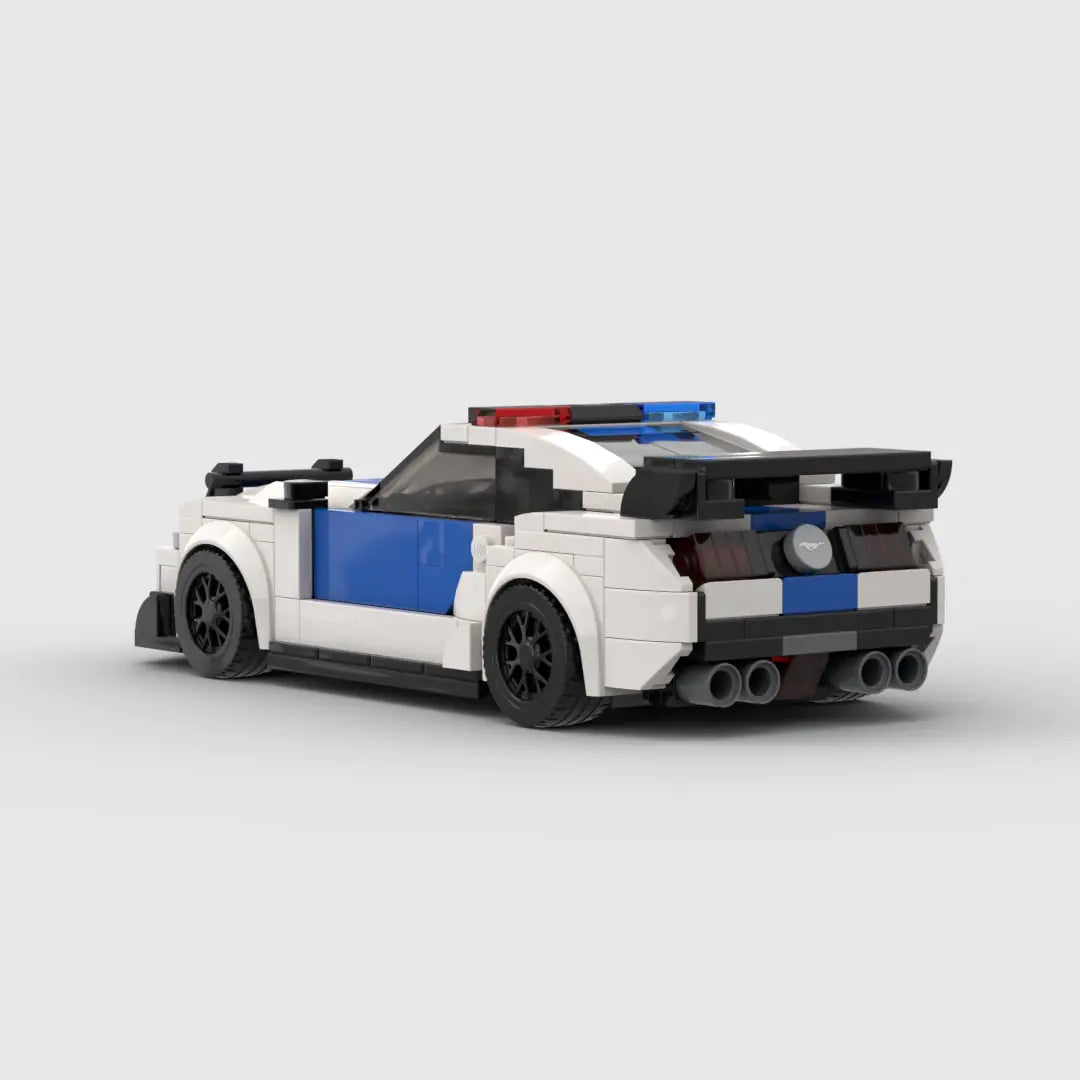 Ford Mustang Police Car Car Lego | Brick Whips