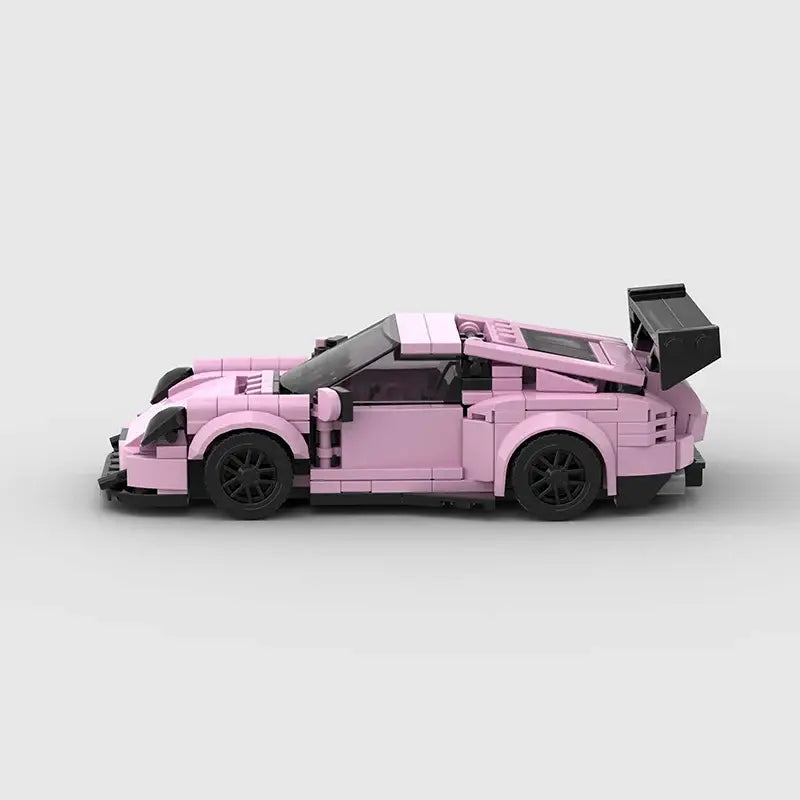 Porsche 911 GT3RS|Pink Car Lego | Brick Whips