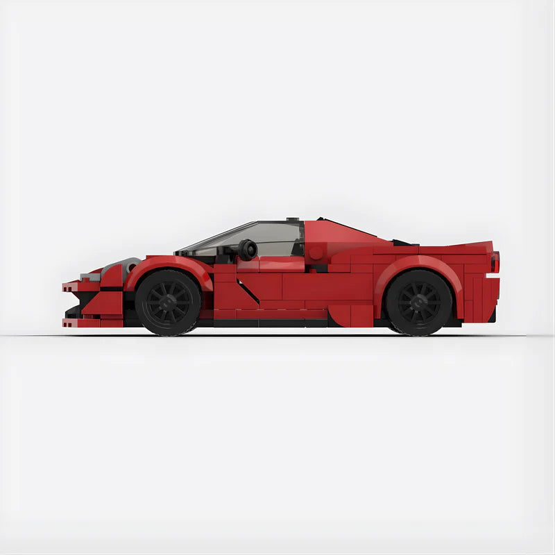 Ferrari 488 Pista Car Lego | Brick Whips