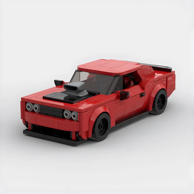 Dodge Challenger Demon Car Lego | Brick Whips