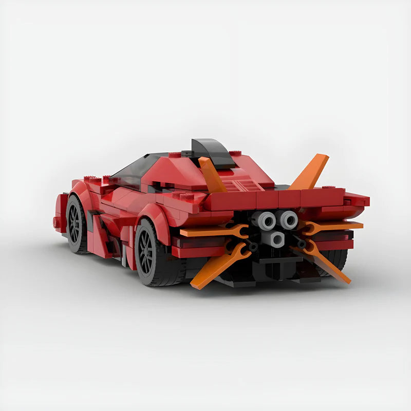 Apollo Evo|Red Car Lego | Brick Whips