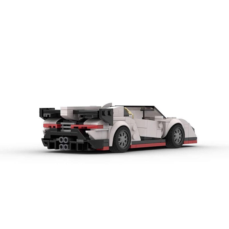 Lamborghini Veneno Roadster Car Lego | Brick Whips