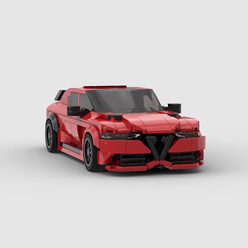 Alfa Romeo Giulia GTAm Car Lego | Brick Whips