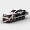 Flatbed Trailer with Toyota AE86 Car Lego | Brick Whips