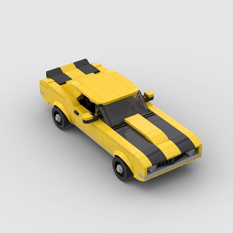 Chevrolet Camaro Z28 Car Lego | Brick Whips