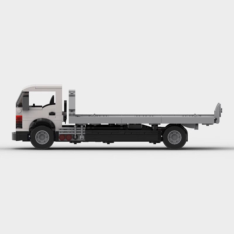 Flatbed Trailer with Toyota AE86 Car Lego | Brick Whips
