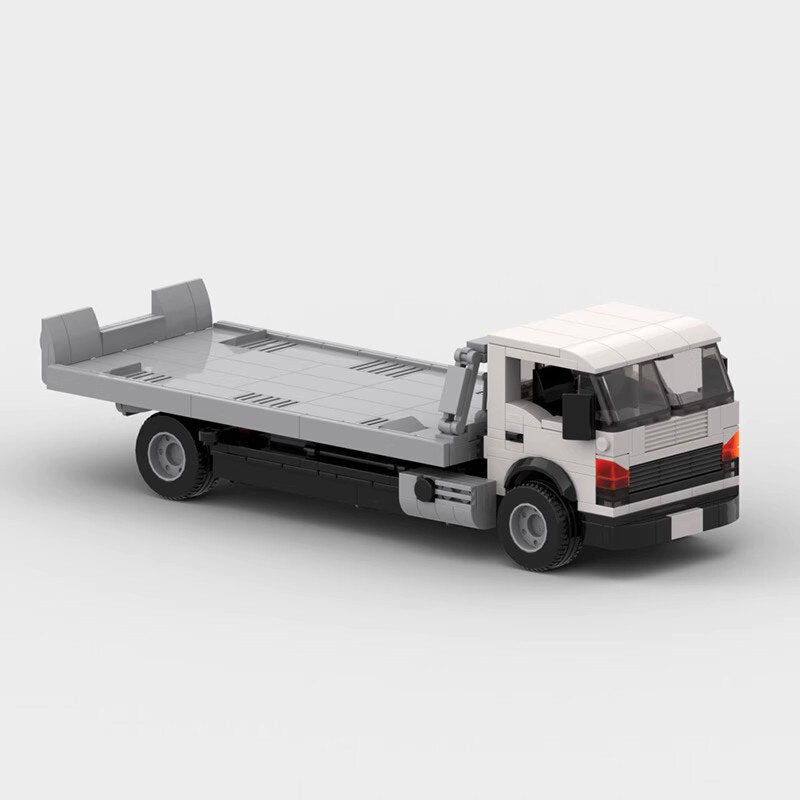 Flatbed Trailer with Toyota AE86 Car Lego | Brick Whips