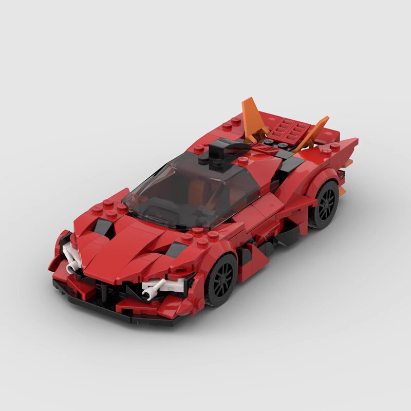 Apollo Evo|Red Car Lego | Brick Whips