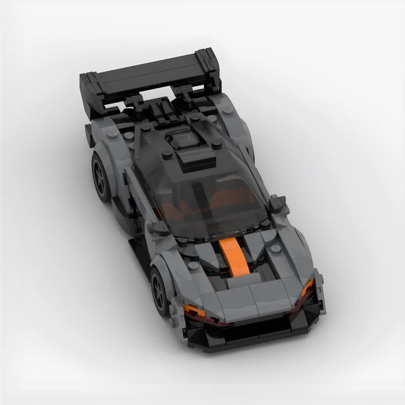 McLaren Senna GTR|Grey Car Lego | Brick Whips