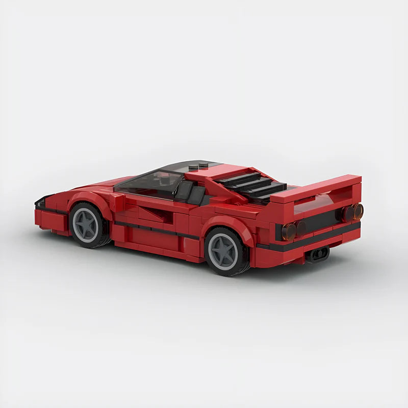 Ferrari F40|Red Car Lego | Brick Whips