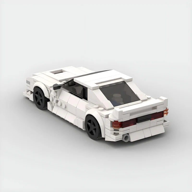 Nissan Silvia S14|Grey Car Lego | Brick Whips
