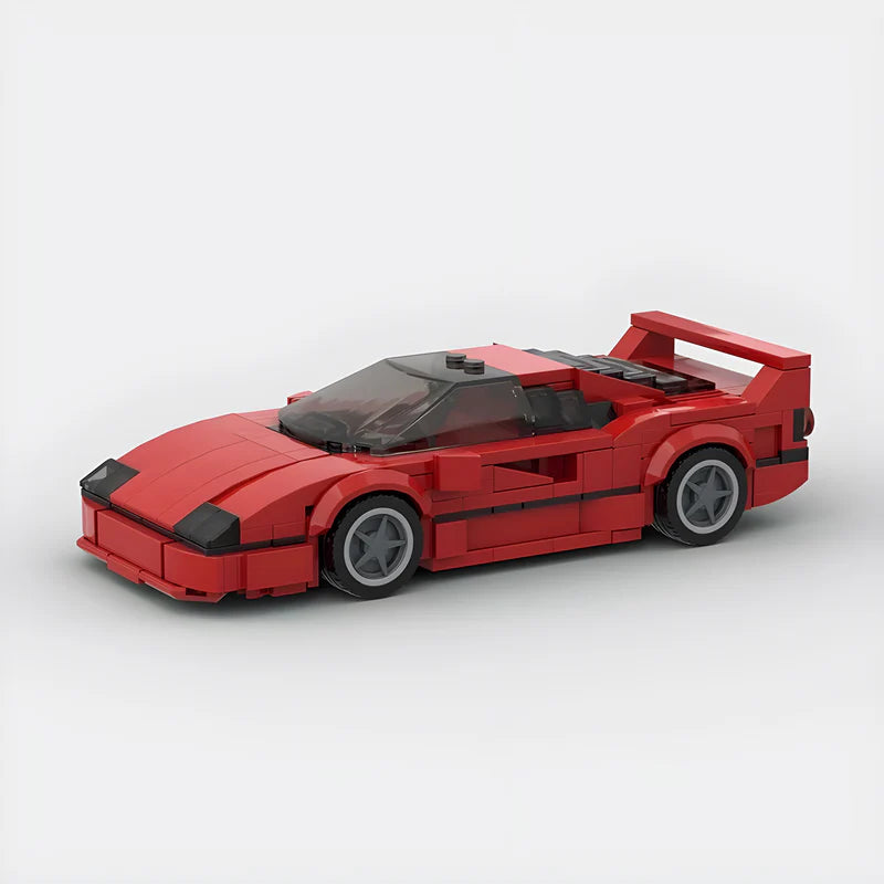 Ferrari F40|Red Car Lego | Brick Whips