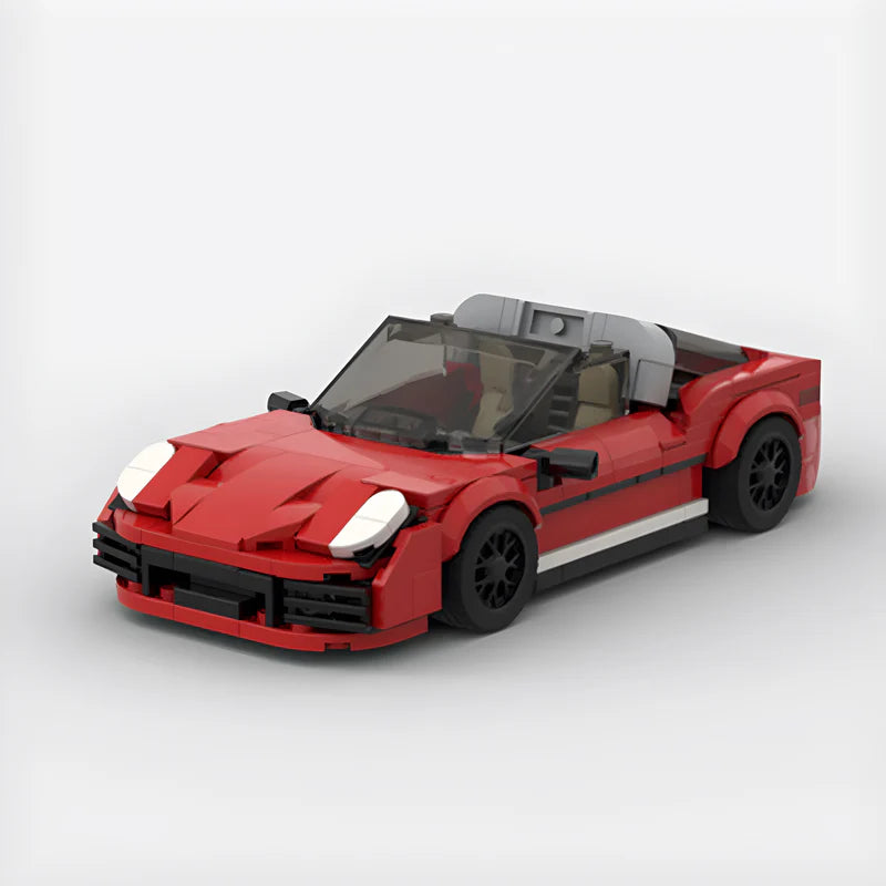 Porsche 911 Targa|Red Car Lego | Brick Whips