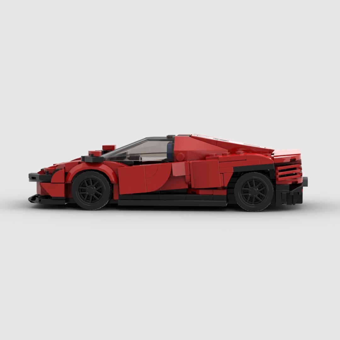 Ferrari Daytona SP3 Car Lego | Brick Whips