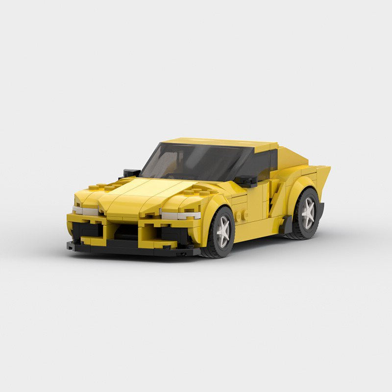 Toyota Supra GR|Yellow Car Lego | Brick Whips