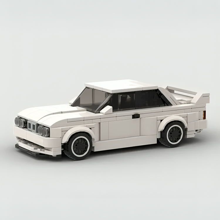 BMW M3 E30|White Car Lego | Brick Whips
