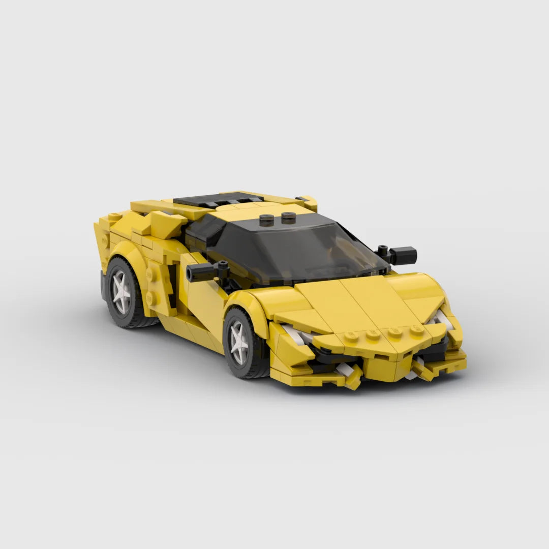 Lamborghini Aventador|Black Car Lego | Brick Whips