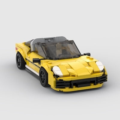 Porsche 911 Targa|Yellow Car Lego | Brick Whips