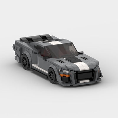 Ford Mustang Shelby GT500 Car Lego | Brick Whips
