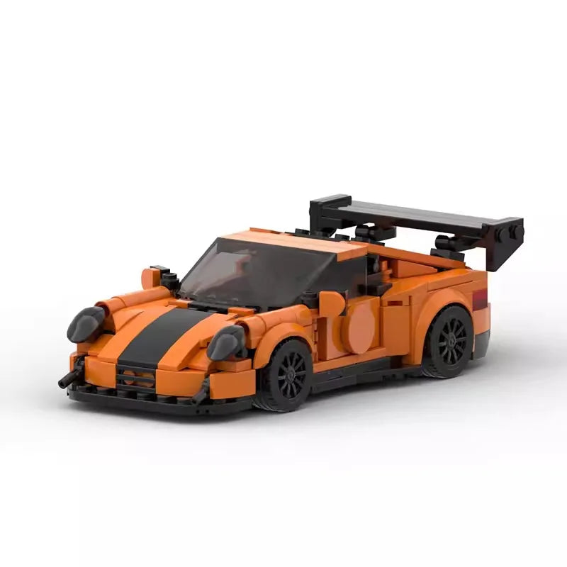 Porsche 911 GT3RS Halloween Edition Car Lego | Brick Whips