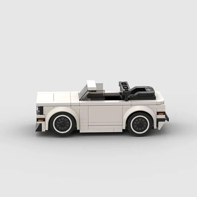 Volkswagen Golf MK1 Convertible Car Lego | Brick Whips