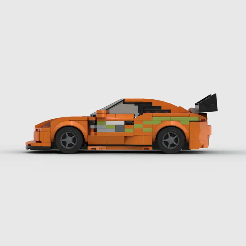 Toyota Supra MK4|Fast and Furious Car Lego | Brick Whips