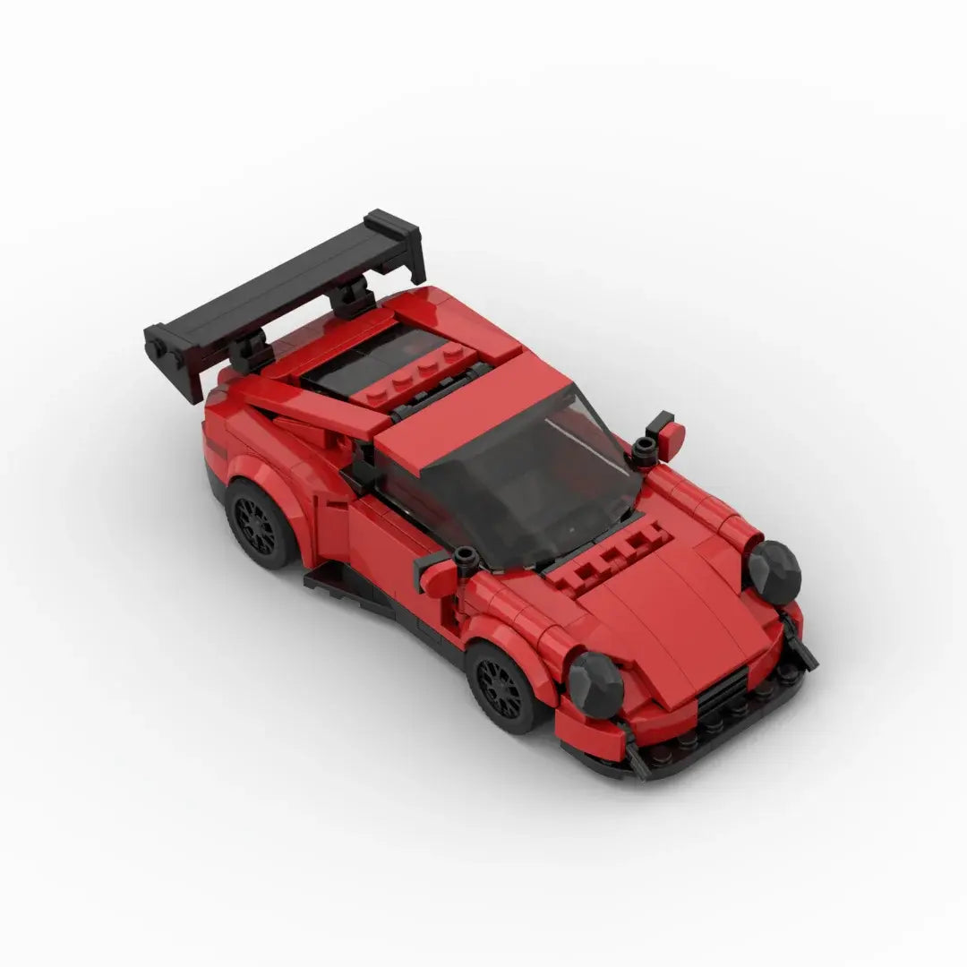Porsche 911 GT3RS|Red Car Lego | Brick Whips