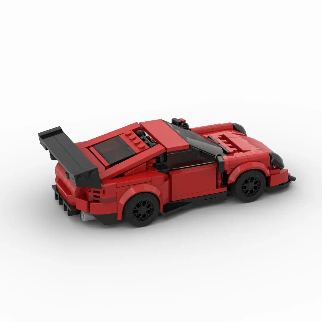 Porsche 911 GT3RS|Red Car Lego | Brick Whips