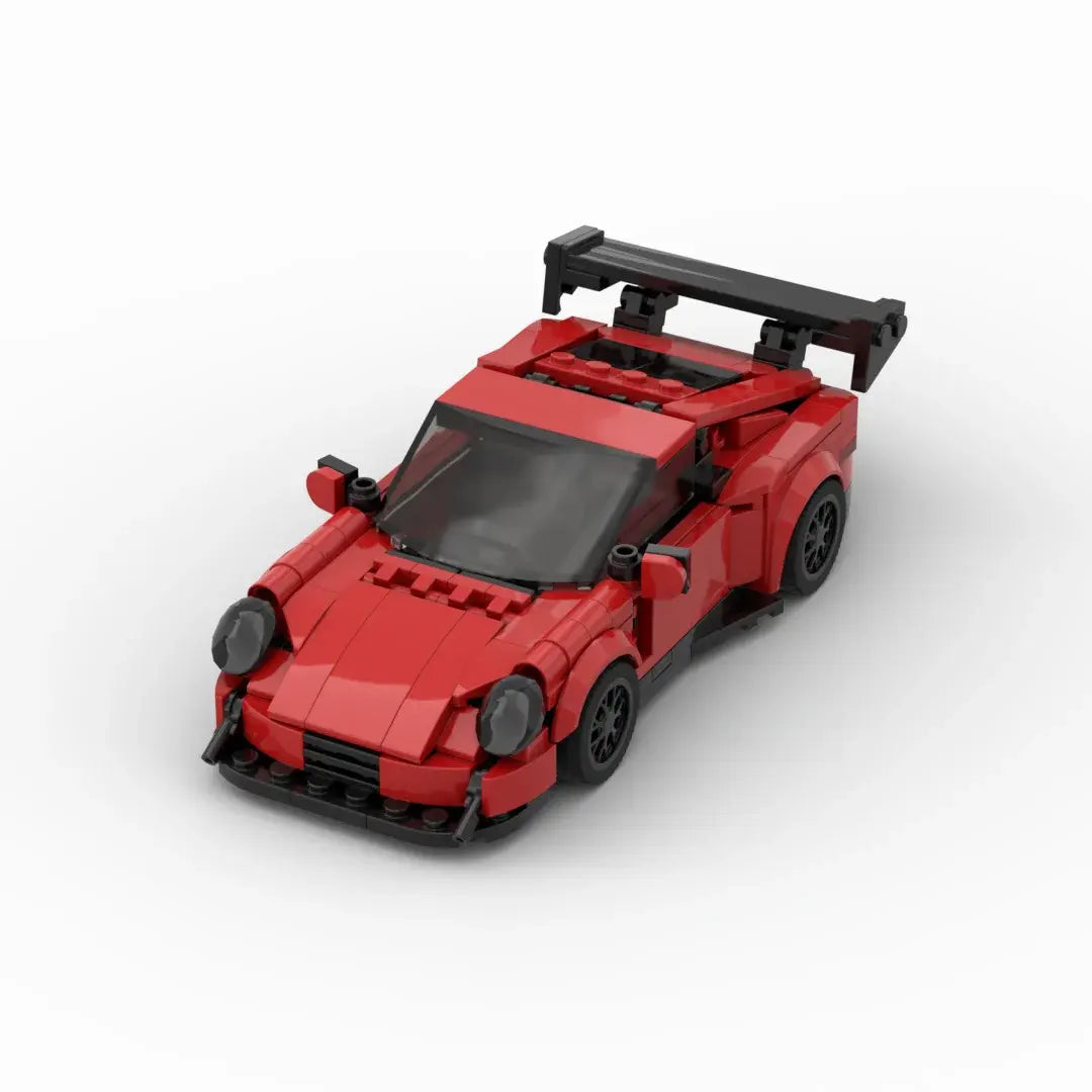 Porsche 911 GT3RS|Red Car Lego | Brick Whips