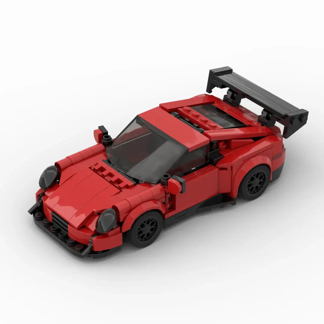 Porsche 911 GT3RS|Red Car Lego | Brick Whips