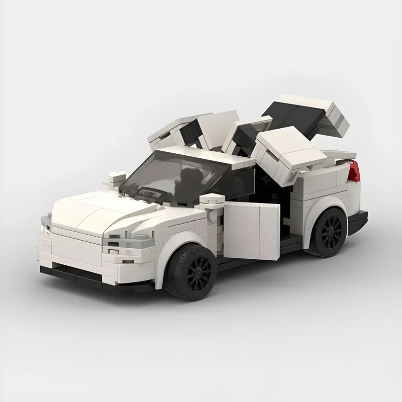 Tesla Model X Car Lego | Brick Whips
