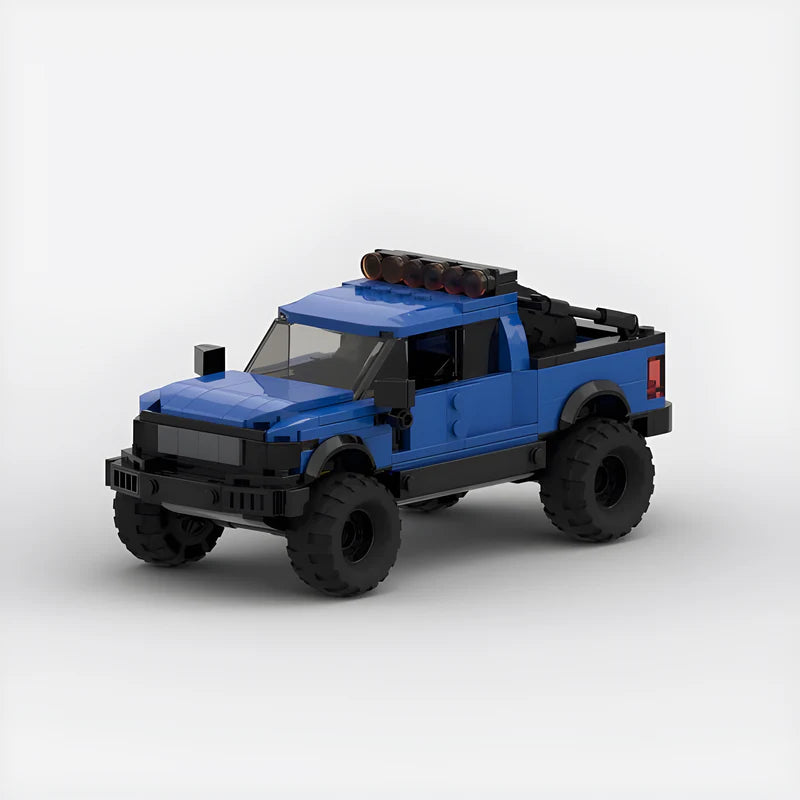  Ford F150 Raptor|Blue Car Lego | Brick Whips