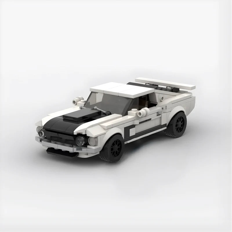 Ford Mustang Classic Car Lego | Brick Whips