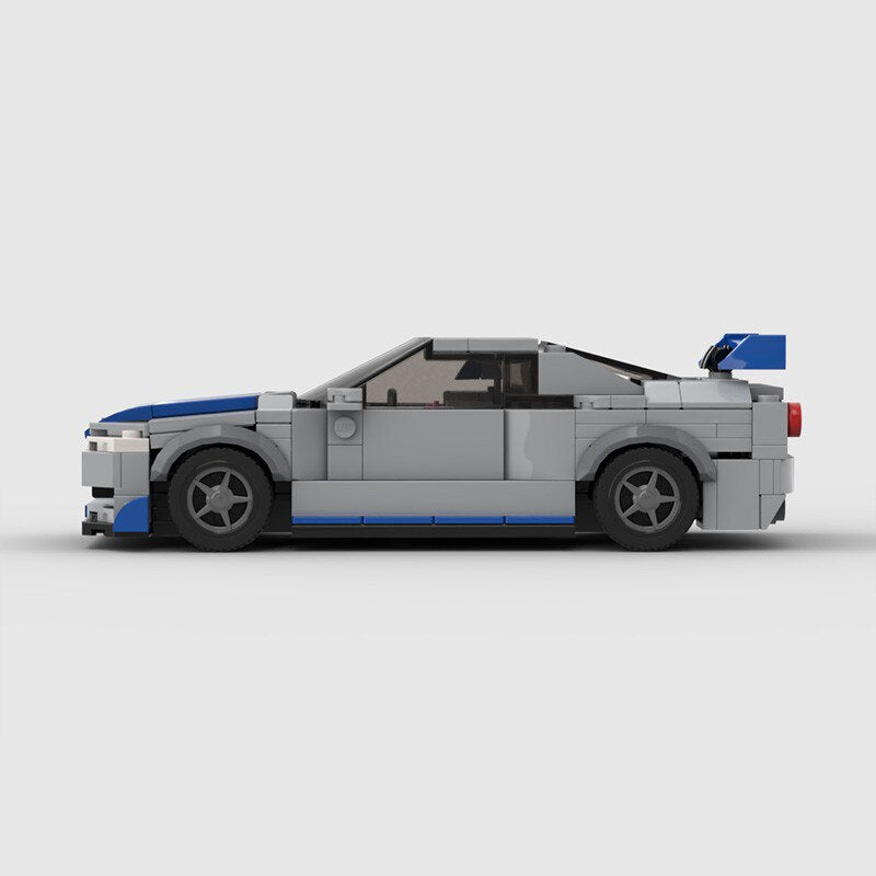 Nissan GTR R34 Fast and Furious Car Lego | Brick Whips