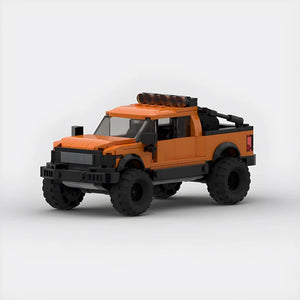 Ford F150 Raptor|Orange