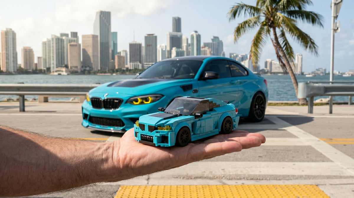 BrickWhips | LEGO Compatible Car Model Kits — From £19/month