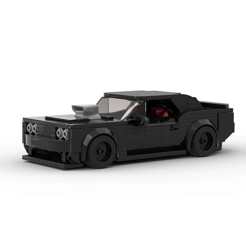 Dodge Challenger Demon Car Lego | Brick Whips