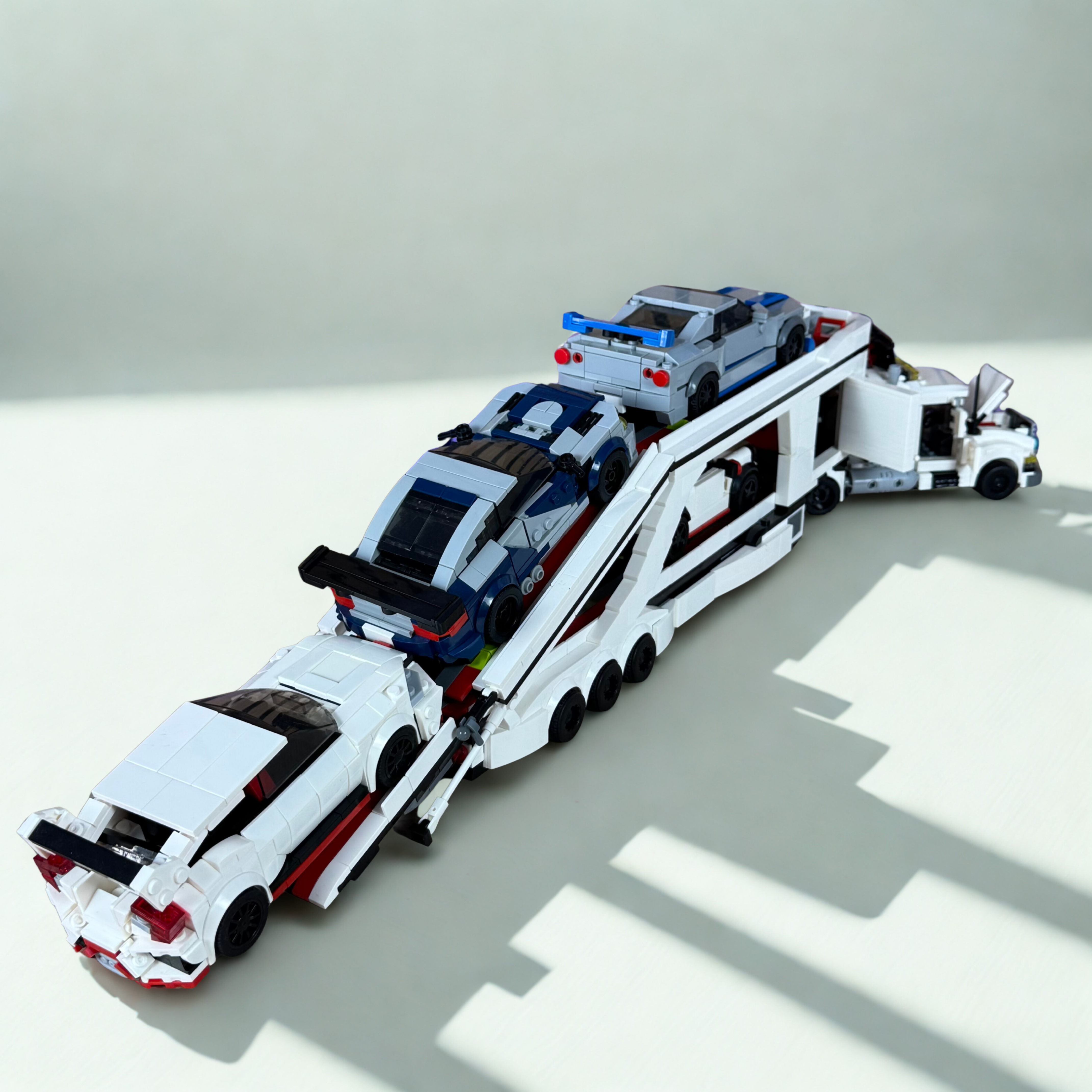 Transportador de vehículos de gran tamaño