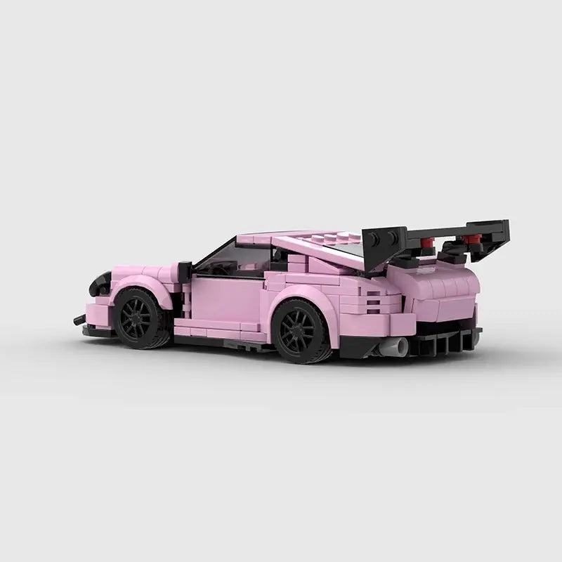 Porsche 911 GT3RS|Pink Car Lego | Brick Whips