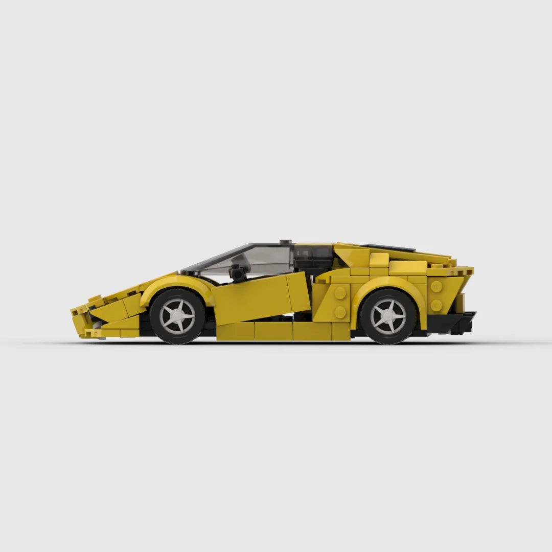 Lamborghini Aventador|Black Car Lego | Brick Whips